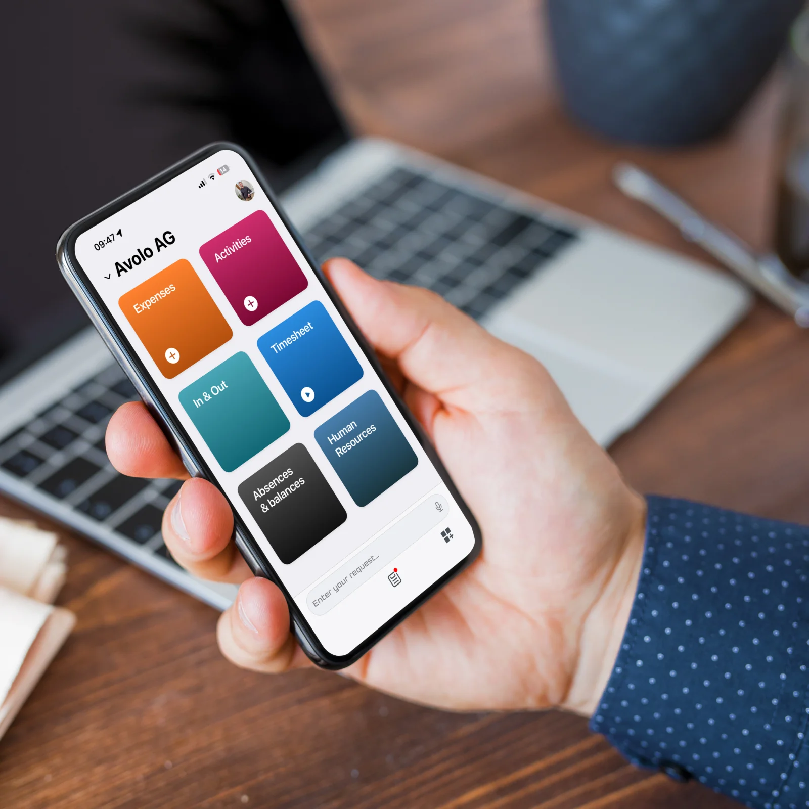 AbaClik App bei der Avolo AG